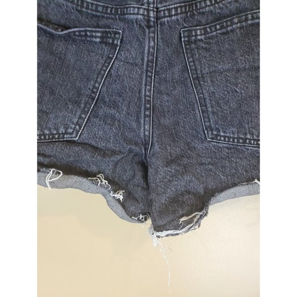 Madewell The Perfect Jean Short Black, Size 27, Style L4404, RN 77388 - Picture 4 of 7